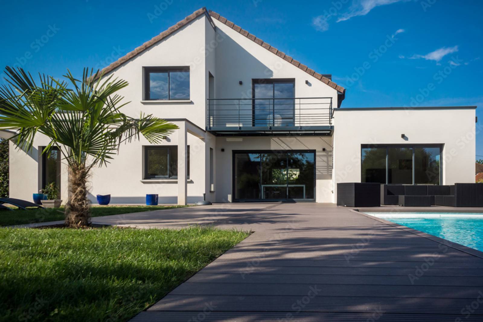 construction maison contemporraine avec architecte sur le Bassin d'Arcachon proche de Bordeaux