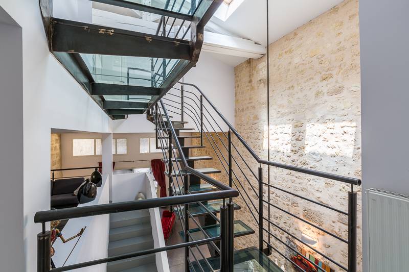 transformation d'un chai en loft