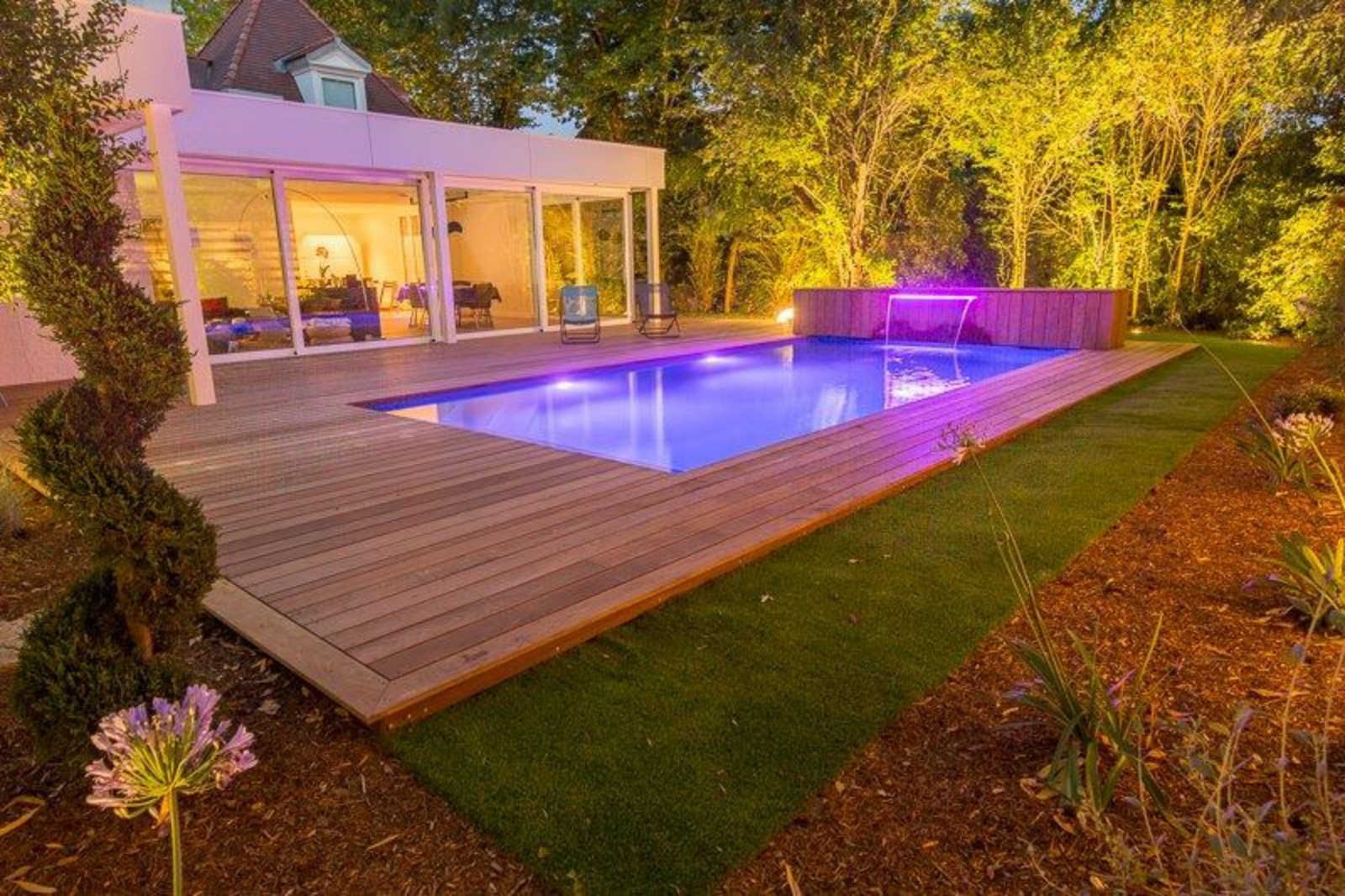 Extension et Rénovation habitation avec piscine par un architecte à Bordeaux Caudéran 