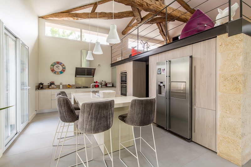 rénovation et surélévation échoppe à Bordeaux