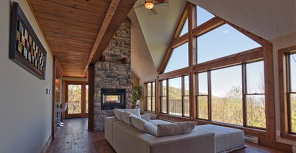 rénovation d'une habitation en ossature bois