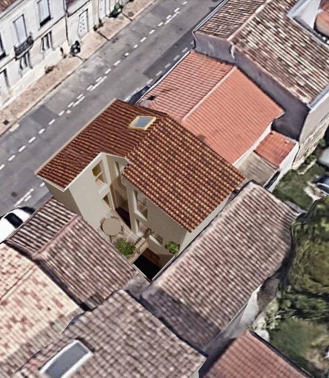 réhabilitation maison ancienne de type échoppe ou maison de ville : Architecte d'intérieur pour prestation haut de gamme Bordeaux quartier Nansouty.