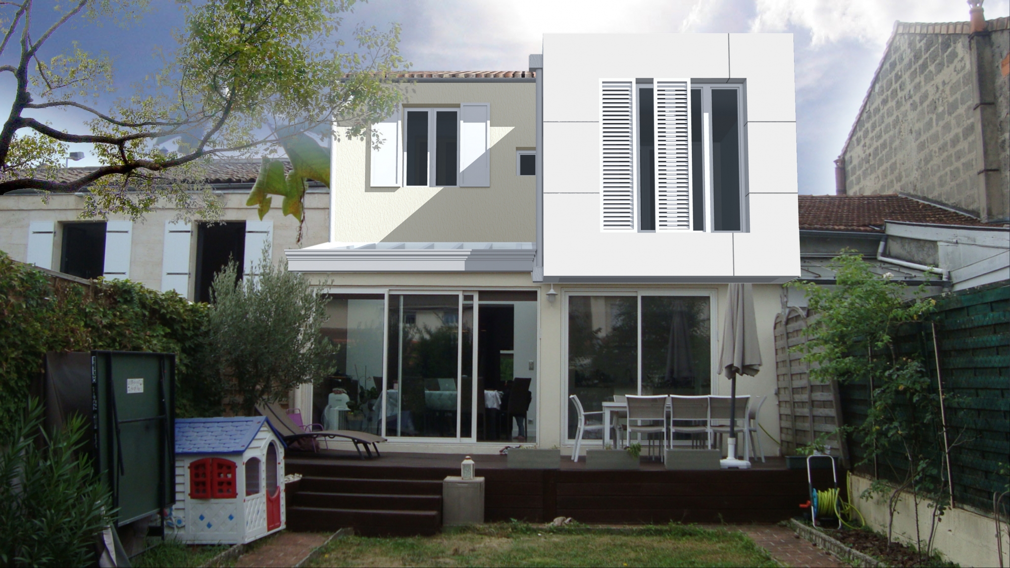 architecte rénovation échoppe Bègles