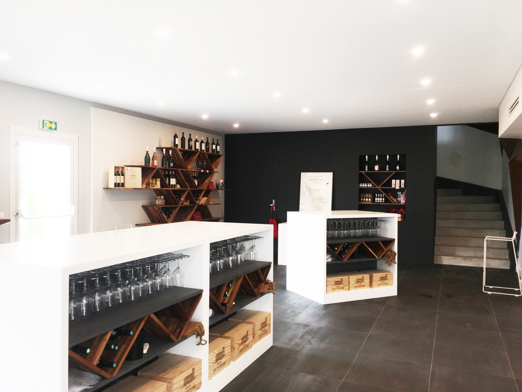 Architecte pour construction Chai et salle de dégustation à saint Emilion proche de Bordeaux en Gironde