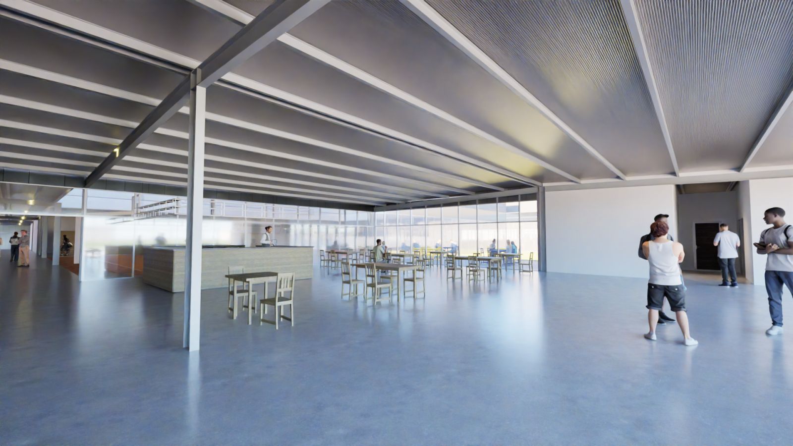 Construction d'une salle de sport avec terrain de Padel par un architecte DPLG  située à Talence et à Pessac  proche de Bordeaux, en Gironde