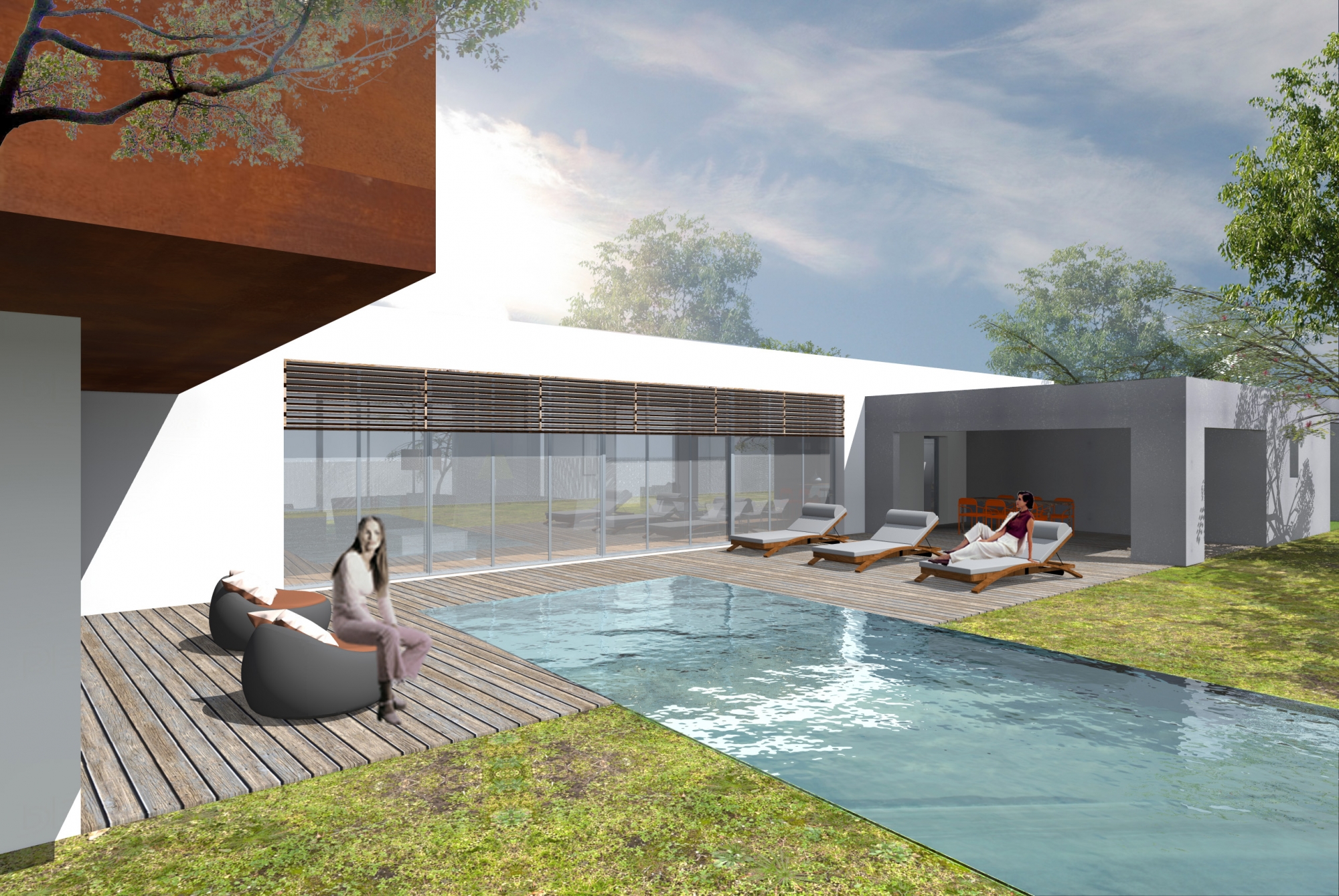 architecte pour maison haut de gamme à Bouliac proche de Bordeaux