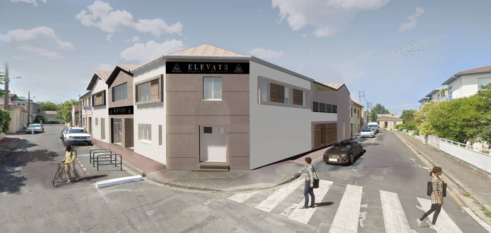 Architecte pour construction et extension d'une salle de sport à Talence proche de MErognac et de Bordeaux