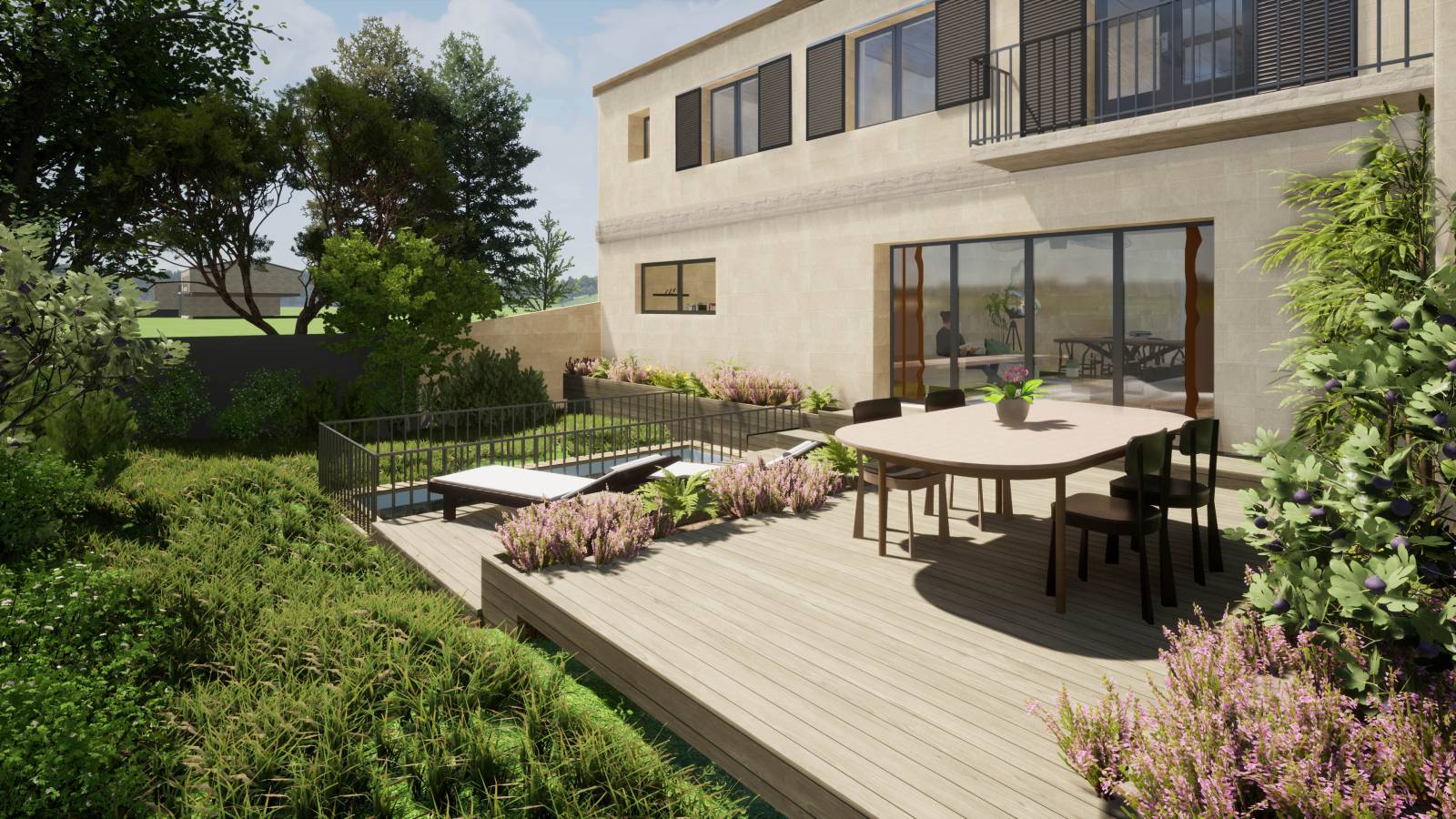 Construction d'une surélévation et aménagement d'un échoppe au Bouscat par un Cabinet d'Architecture 