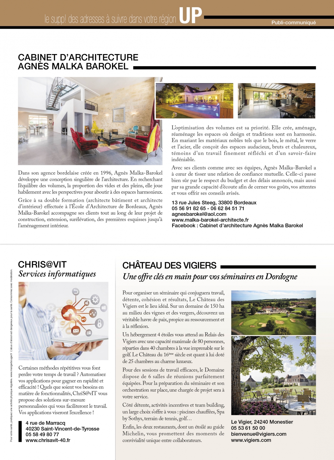 article paru dans Challenge décembre 2018