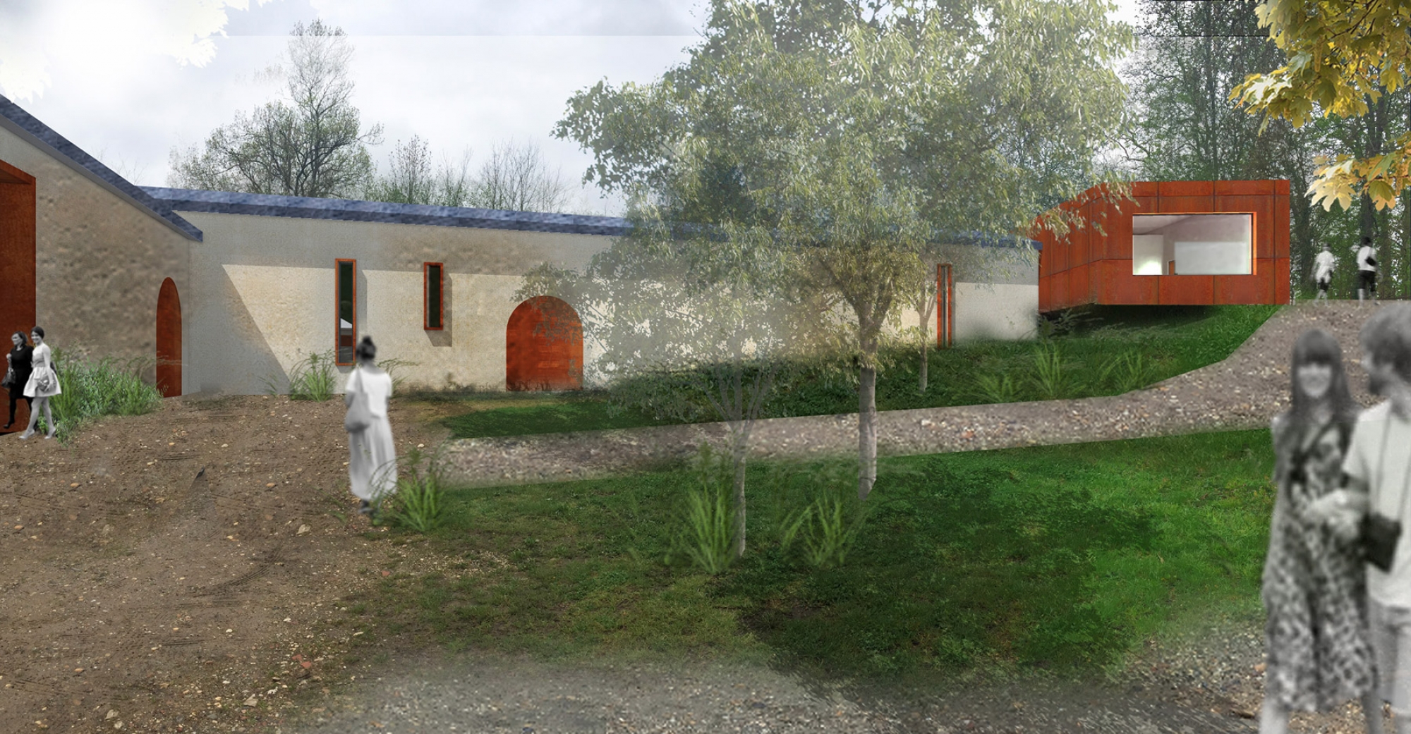 Construction chai et salle de dégustation en gironde