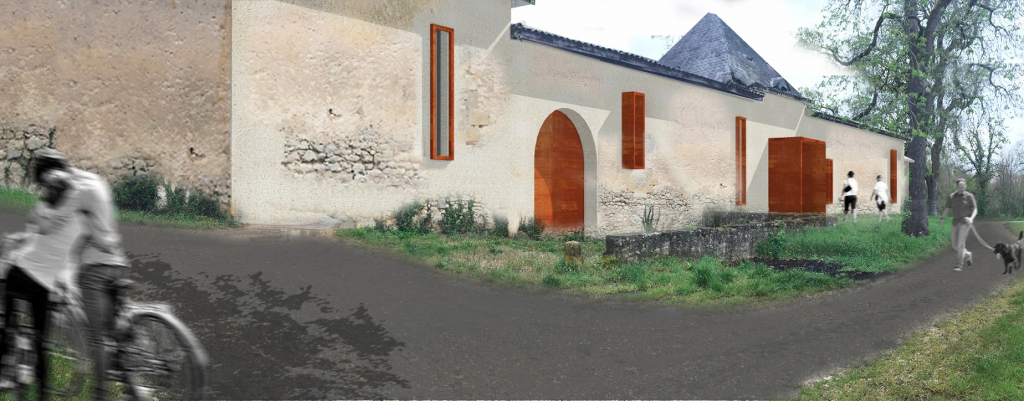 aménagement et extension chai et salle de dégustation en Gironde