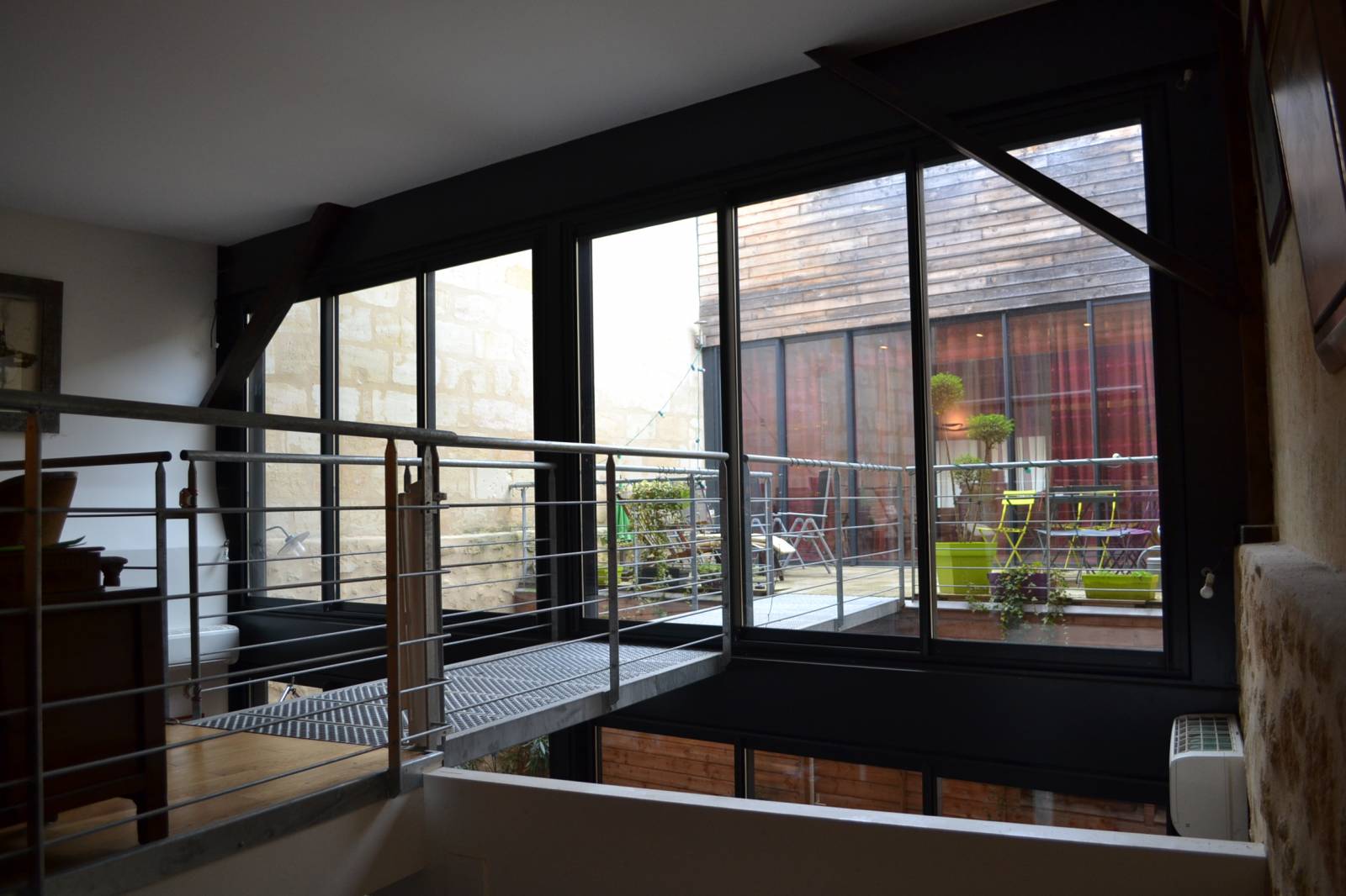 transformation d'un ancien théâtre en logement