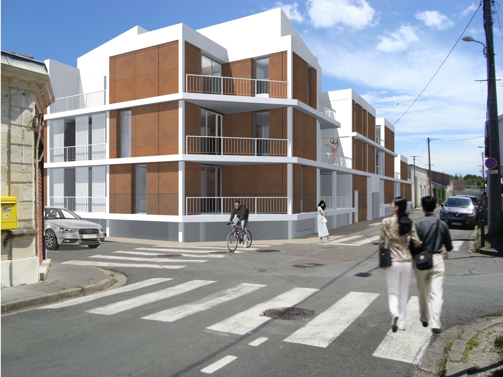 architecte pour étude de faisabilité projet de logement collectif Bègles proche Bordeaux en Gironde