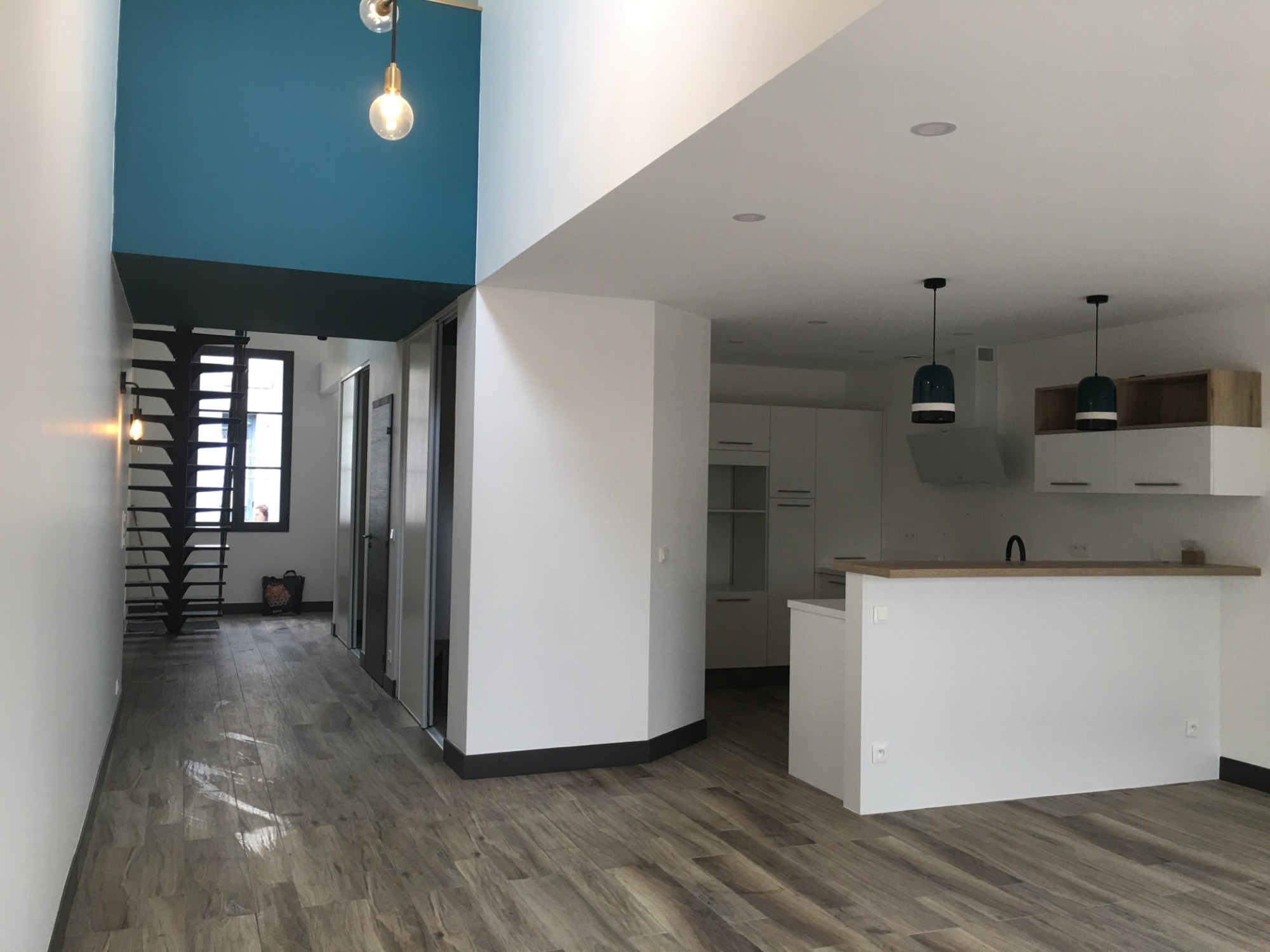 architecte bordeaux pour Rénovation et surélévation avec extension d'une échoppe à Bordeaux en Gironde