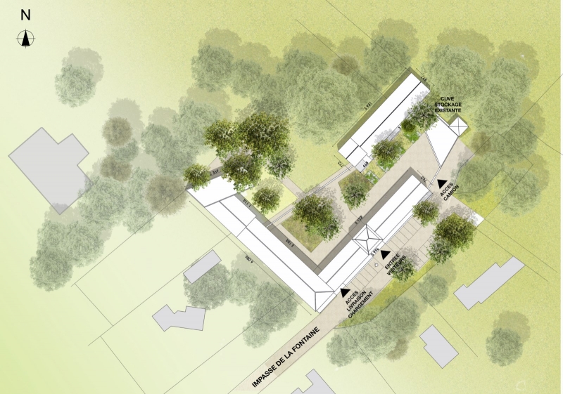 réaliser projet de construction de chai région de saint Emilion et dans le médoc