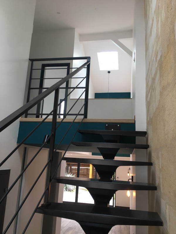 architecte bordeaux pour Rénovation et surélévation avec extension d'une échoppe à Bordeaux en Gironde