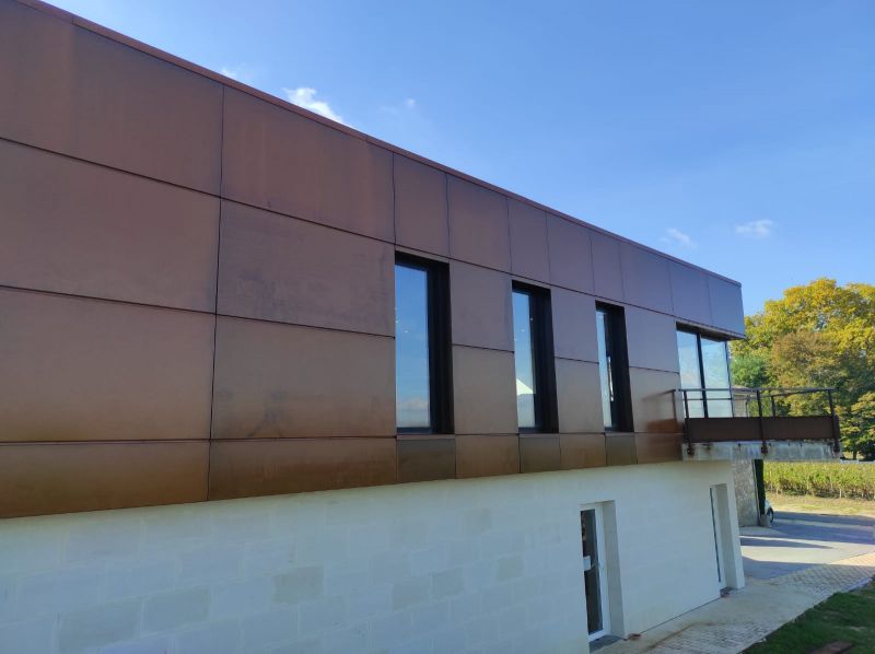 architecte pour construction d'une surélévation par un architecte à Saint emilion proche de Bordeaux 