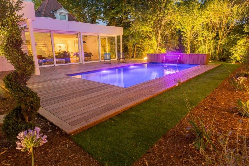 Extension et Rénovation habitation avec piscine par un architecte à Bordeaux Caudéran 