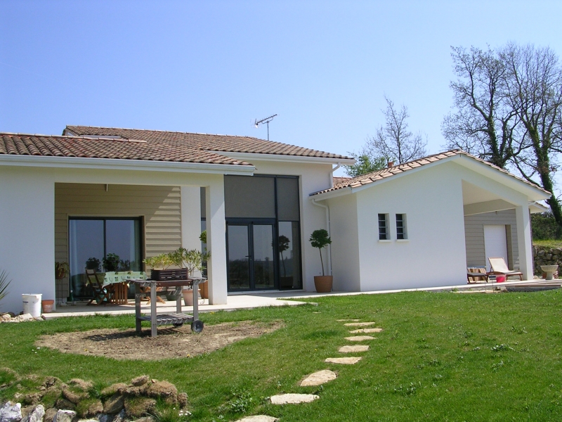 Architecte maison constemporaine pessac proche de Bordeaux en Gironde