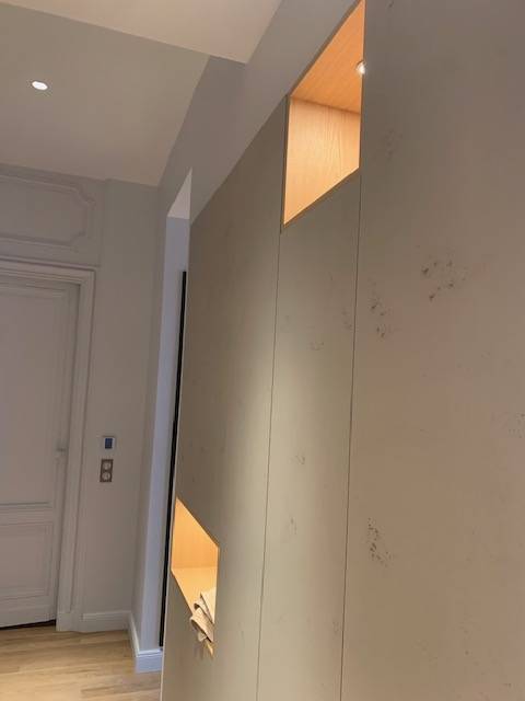 architecte d'intérieur pour rénover appartement de luxe dans immeuble en pierre à Bordeaux