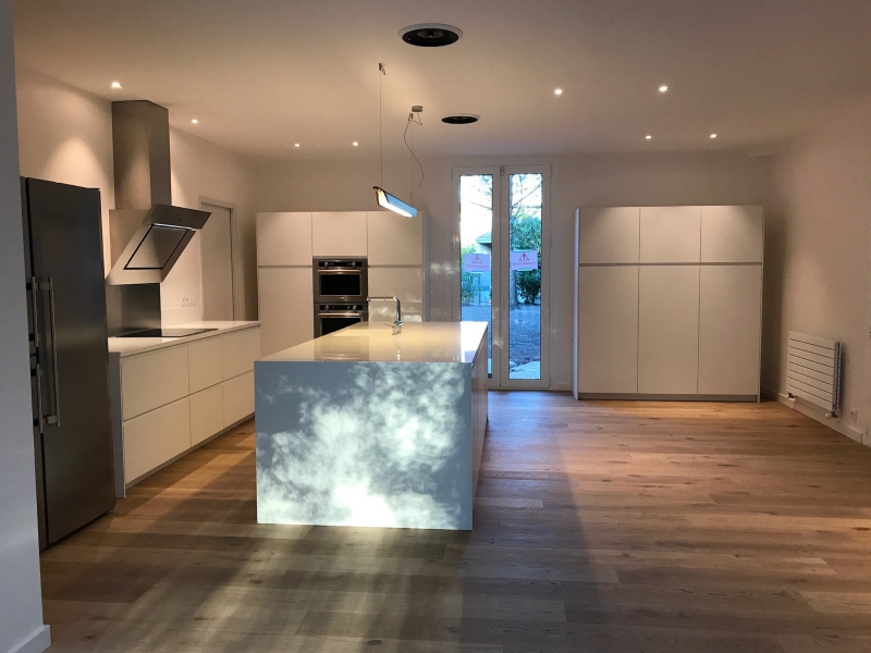 extension et rénovation maison prestigieuse avec piscine à Caudéran proche de Bordeaux 