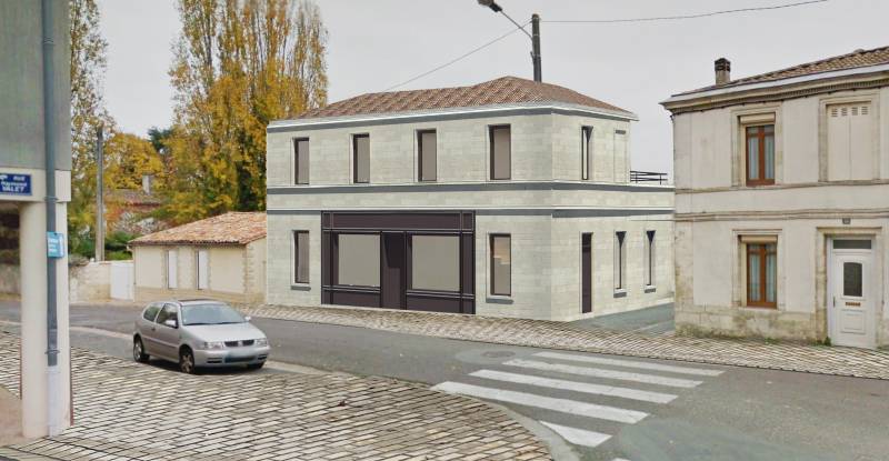  Rénovation d'une Agence immobilière par Agnès Malka-Barokel localisé à Bordeaux