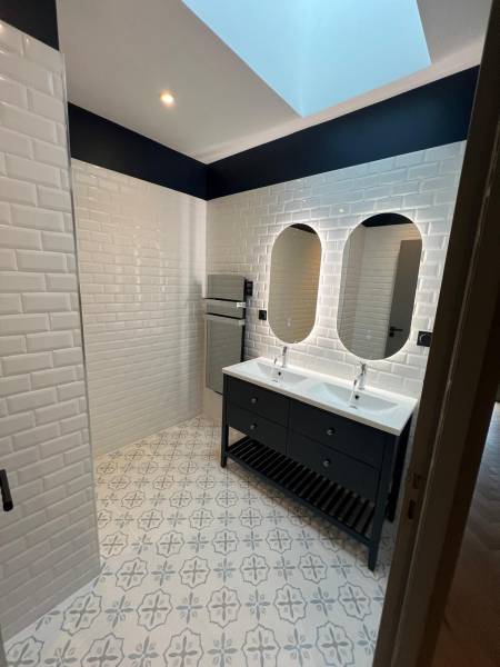 construction de deux maisons accolées à Mérignac proche de Bordeaux