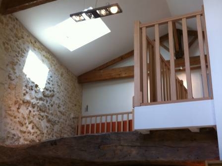 transformation d'un garage en atelier d'artiste en Gironde