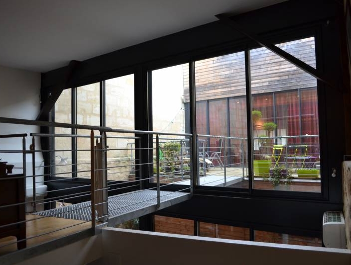 transformation d'un ancien théâtre en logement