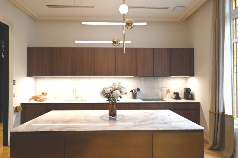 Création de Cuisine haut de gamme Bordeaux Centre ville EGGERSMANN