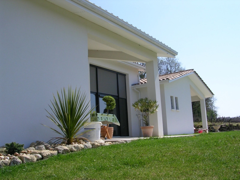 Architecte pour construction de maison d'architecte contemporaine Talence autour de Bordeaux