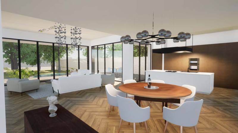 Projet construction neuve contemporaine à Bordeaux Caudéran par un architecte