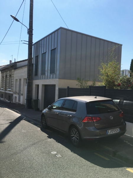 surélévation et rénovation échoppe au bouscat proche de Bordeaux